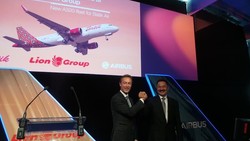 Airbus Kirim A320 Pesanan Lion Air