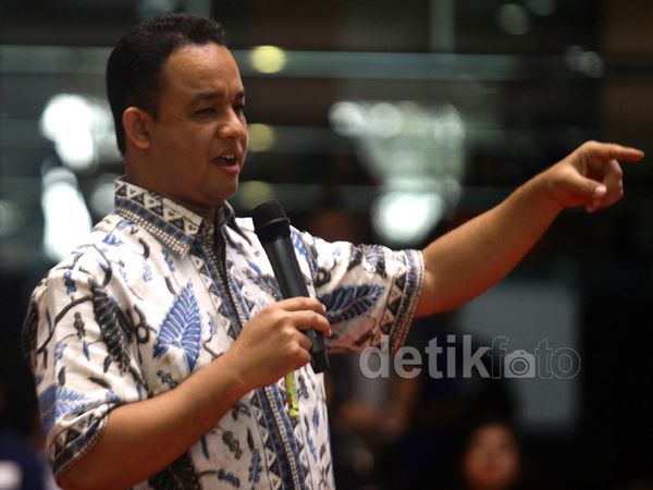 Anies Baswedan Silaturahmi dengan Ribuan Jajarannya