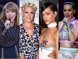 5 Penyanyi Cewek Paling Tajir Tahun Ini