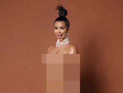 Tak Hanya Pamer Bokong, Kim Kardashian Juga Bugil untuk Majalah Paper