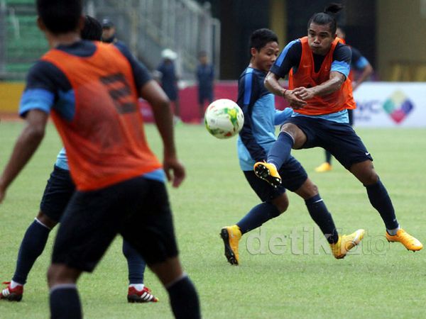 Timnas Berlatih Jelang Lawan Suriah