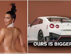 Nissan Bandingkan Bokong GT-R dengan Bokong Kim Kardashian