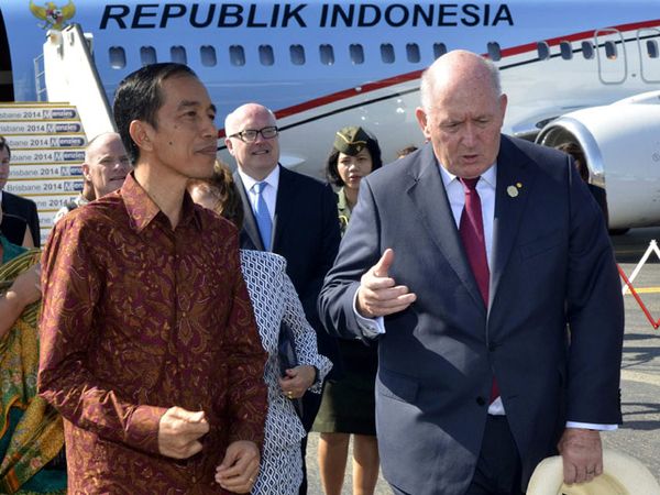 Jokowi Tiba di Brisbane
