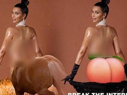 Ini Foto-foto Parodi Kim Kardashian Bugil