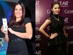 Bareng Agnez MO, Sandra Dewi Ajak Perempuan Tampil Pede Tanpa Ketombe