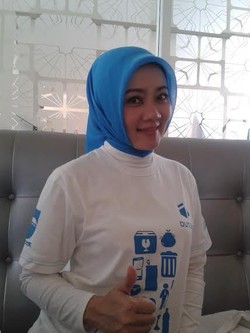 Setiap Hari Atalia Kamil Membaur dengan Warga Bantu Program Suaminya