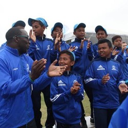 Latih Garuda Muda, Jacksen Temukan Kenikmatan dan Kegembiraan Luar Biasa