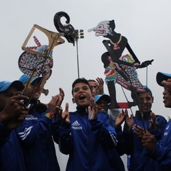 Wayang Bikin Indonesia Jadi Pusat Perhatian di Pembukaan DNC 2014