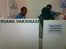 Mumpung Gratis, Vaksin Flu di Monas Yuk