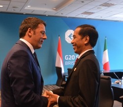 Jokowi Bertemu PM Italia, Bicara Soal Ekonomi Kreatif Termasuk Fashion