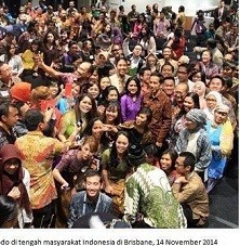 KTT Selfie G-20: Kanselir Angela Merkel, PM Modi, dan Presiden Jokowi