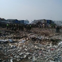 Penertiban di Waduk Ria Rio Sudah Kondusif, Jl Perintis Kemerdekaan Dibuka