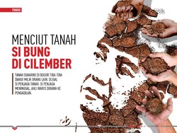 Menciut Tanah Si Bung di Cilember