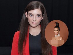 Diserang karena Tampil Bugil, Kim Kardashian Dibela Lorde