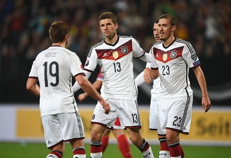 Mueller Dua Gol, Jerman Gasak Gibraltar 4-0