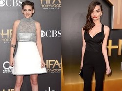 Kristen Stewart Selalu Jadi Pusat Perhatian, Bibir Merah Emily Ratajkowski