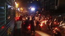 Puluhan Brimob Tiba di Cikini, Hadap-hadapan dengan Massa HMI