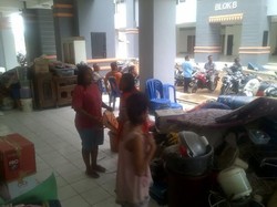 Korban Gusuran Waduk Ria Rio Terlantar di Rusun Jatinegara Kaum