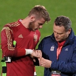 Cedera, De Gea Diragukan Tampil Lawan Belarusia