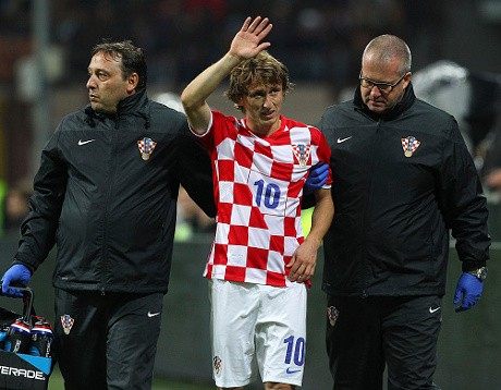 Modric Diperkirakan Absen 6-8 Pekan