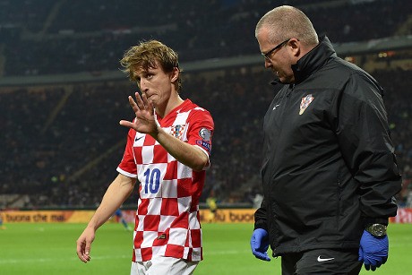 Modric Kembali dari Laga Internasional dengan Cedera