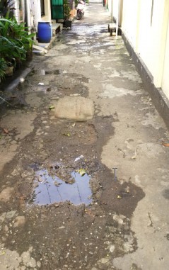 Warga Jl Anggrek V Duren Sawit Jakarta Timur ini Menanti Janji Ahok