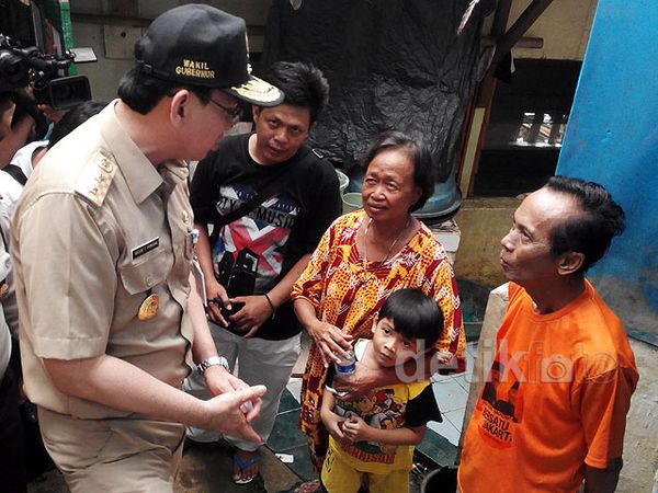 Ahok Blusukan ke Jatinegara