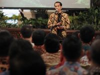 Jokowi Terima Peserta Didik Lemhanas