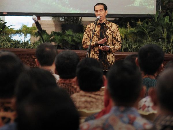 Jokowi Terima Peserta Didik Lemhanas