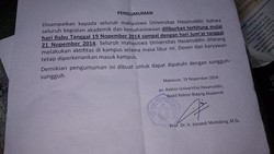 Gara-gara Demo Rusuh, Unhas dan UMI Liburkan Mahasiswa Hingga Jumat