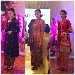 Mien Uno Pamerkan Koleksi Kebaya Rancangan Didiet Maulana Sampai Ramli