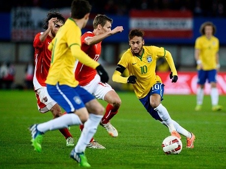 Brasil Menang Tipis atas Austria