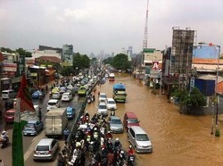 Jakarta Tergenang Banjir, Ahok: Pasti Banjir Lagi, Karena Tak Ada Koordinasi