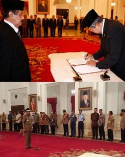 Beda Pelantikan Prasetyo dan Basrief Arief Menjadi Jaksa Agung