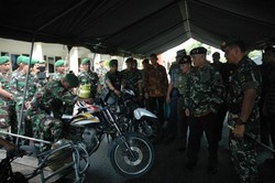 Menhan Tinjau Rakitan Hemat Energi Karya Babinsa Kodim Iskandar Muda