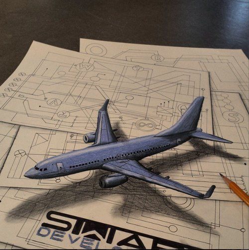 Fantastis! Ilusi Gambar 3D Ini Tampak Hidup