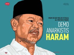 Imam Besar Masjid Istiqlal Ali Mustafa Yaqub: Demo Anarkistis Haram