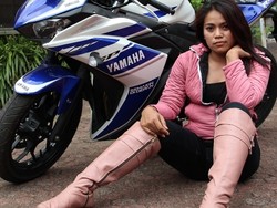 Kangen Sama Ibunya, Lady Bikers Pinky Ini Nangis