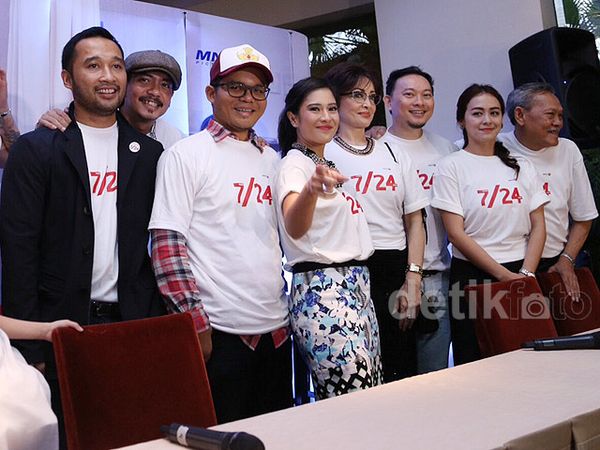 Suasana Jumpa Pers Film '7/24'