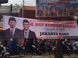 Spanduk Berisi Fotonya Bersama Boy Sadikin Bertebaran, Ini Kata Ahok