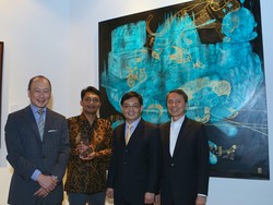 Terinspirasi Kehidupan Desa di Yogyakarta, Pelukis Ini Raih Penghargaan