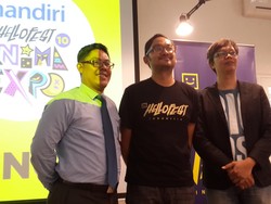 Menonton Film Pendek ala Konser di HelloFest 10 Anima Expo 2014