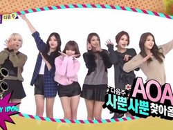Kocak! AOA Dance Battle SNSD, EXO Hingga Super Junior di Weekly Idol