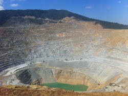 Ini Penampakan Tambang Emas Newmont Setelah Kembali Beroperasi