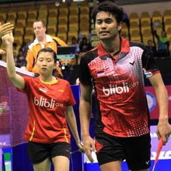 Tontowi/Debby & Riky/Richi Kandas di Perempatfinal, Ganda Campuran Indonesia Habis
