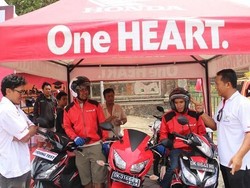Main Diler Honda Gelar Pesta Rakyat Sambil Beramal