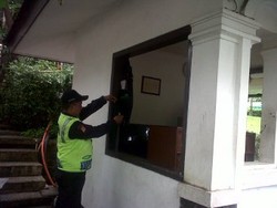 Dua Pos Satpam di Gedung Sate Rusak Diserang Gerombolan Bermotor