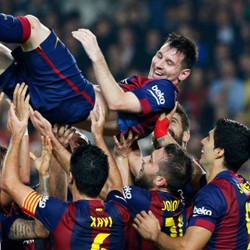 Messi Ukir Rekor Gol Baru di La Liga