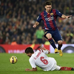 Messi Hat-trick, Barca Hantam Sevilla 5-1