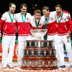 Swiss dan Federer Akhiri Penantian Jadi Juara Piala Davis